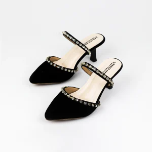 Rhinestone Decor Pumps